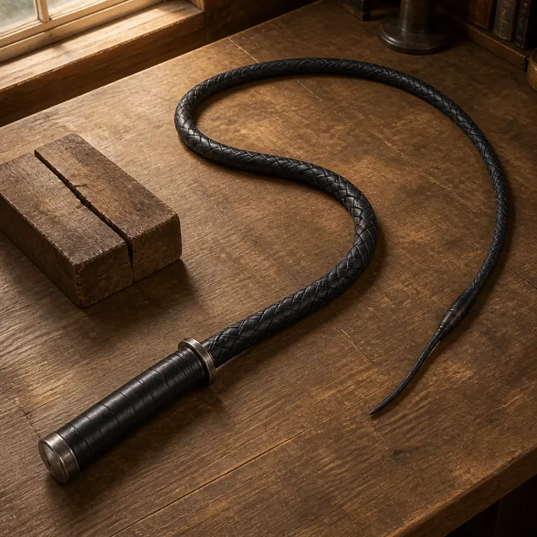 Donna's Black Whip