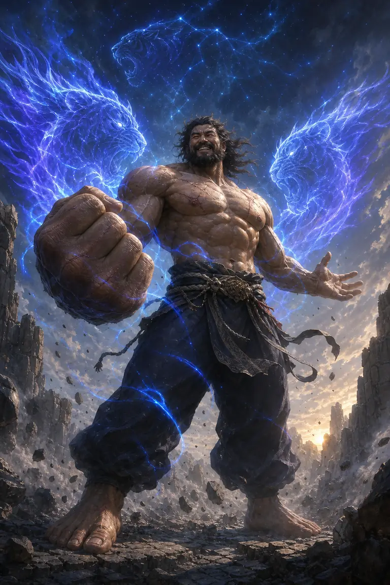 Azure Tiger Saint