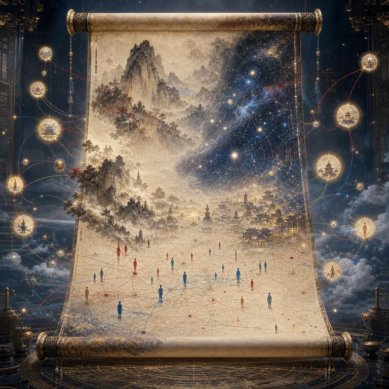 Canvas of Myriad Forms and Connections