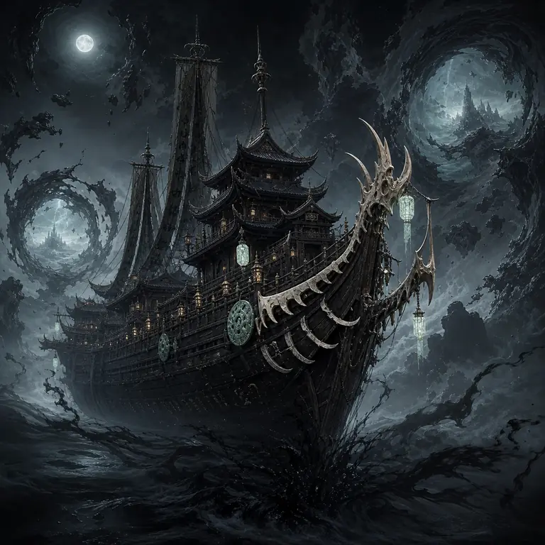 Nether Crossing Ship