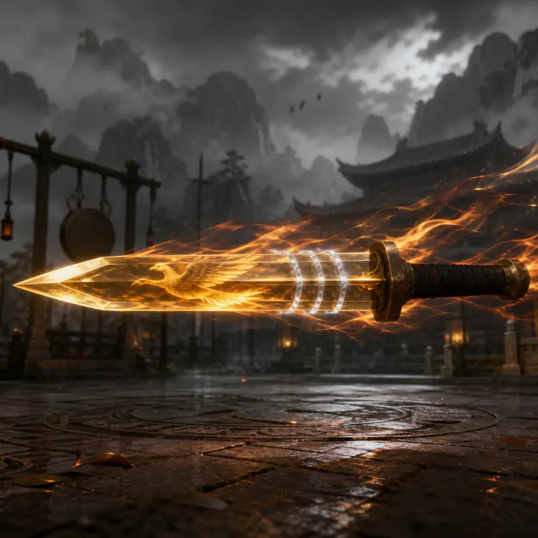 Golden Crow Sword