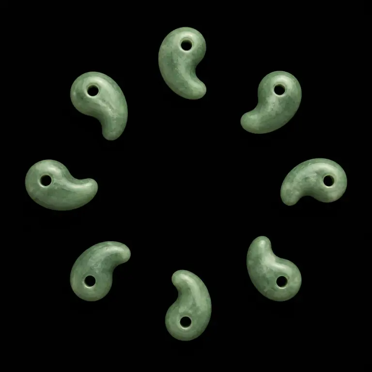 Eight Jade Magatamas