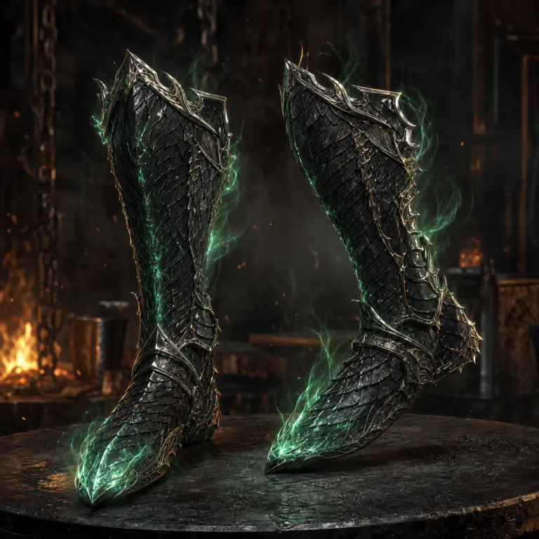 Dragon Scale Greaves