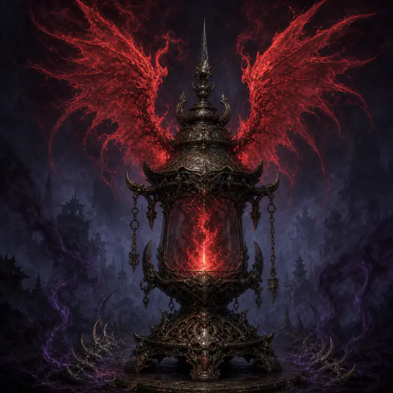 Hellspirit Bloodwing Lamp