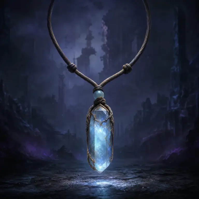 Scar-Removing Crystal Necklace
