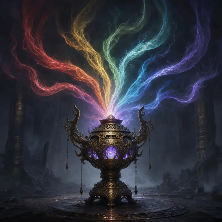 Seven-Color Wind-Soaring Lamp