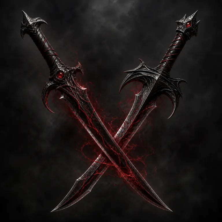 Alba's Cursed Twin Swords