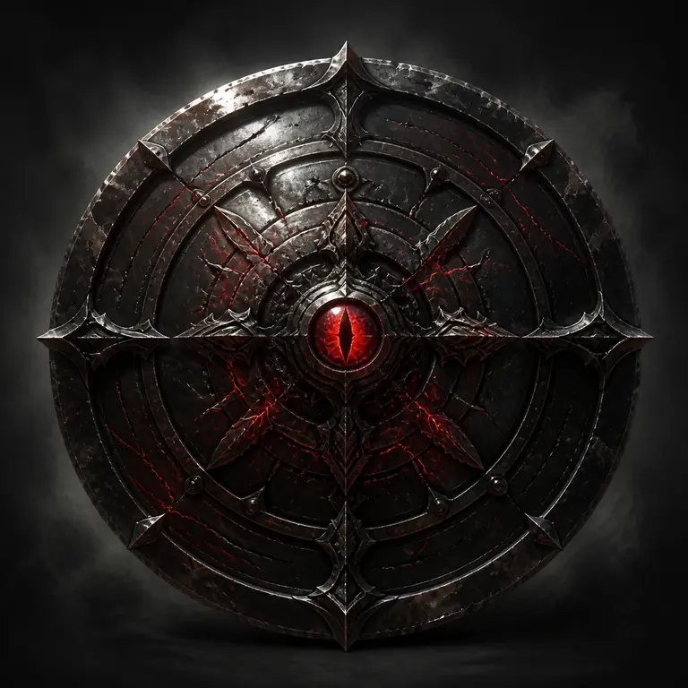 Legendary Cursed Shield