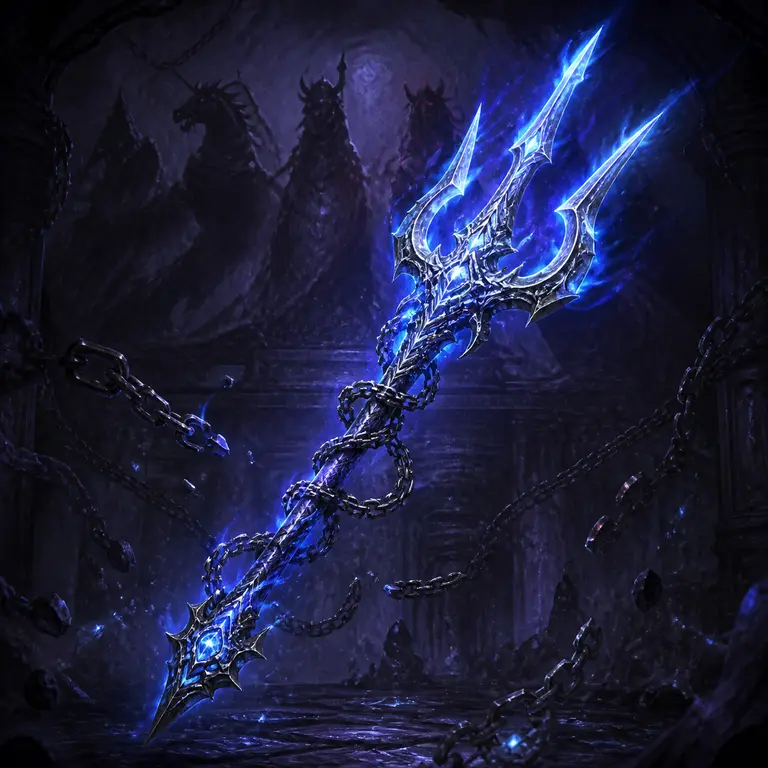 Replica of Poseidon's Trident