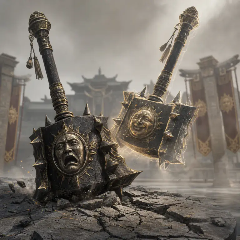 Dual God Strength Hammers
