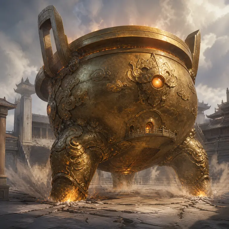 Golden Origin Cauldron