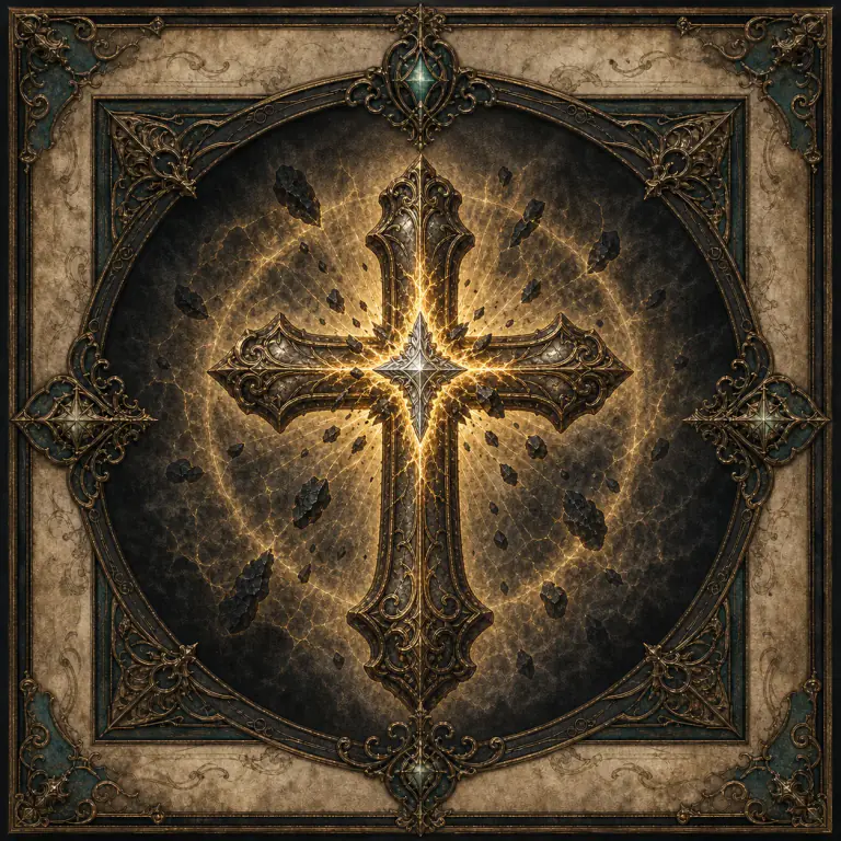 Unshadowed Crucifix