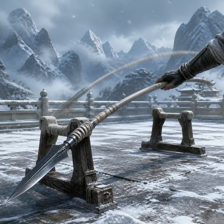 Flying Snow God Spear