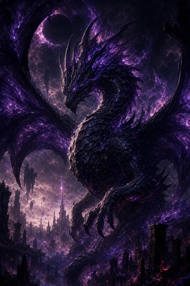 Abyssal Black Flame Dragon