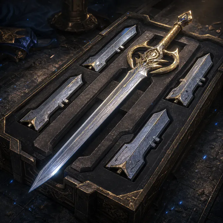 Dark Enigmatic Sword