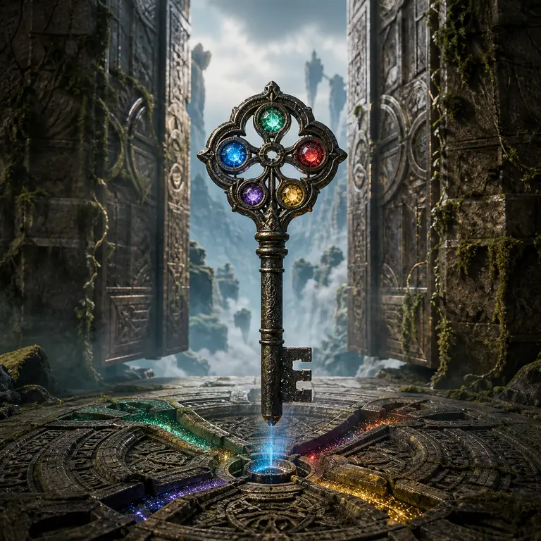 Key to the Ancient Land of Treasures