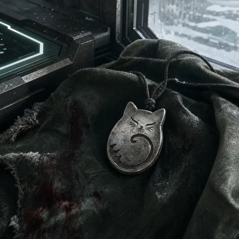 Nine-Life Cat Pendant