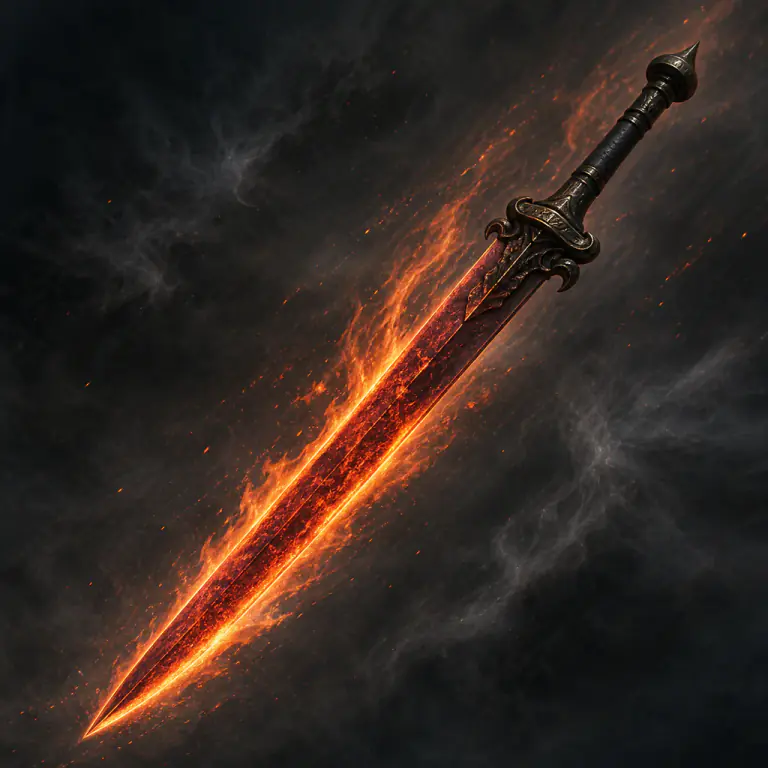 Flaming Sword