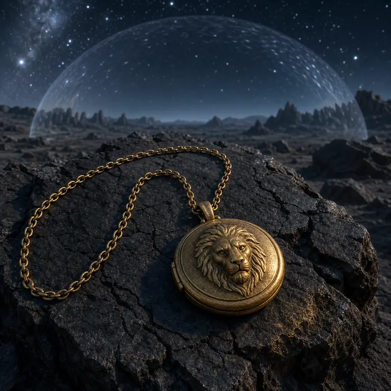 Lion Locket