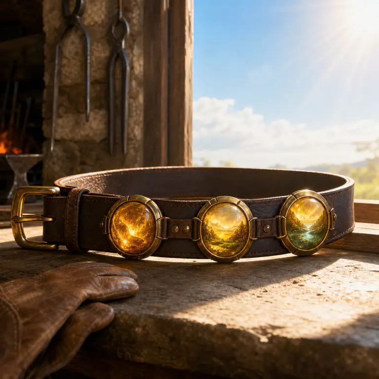 Sun's Teardrop Belt