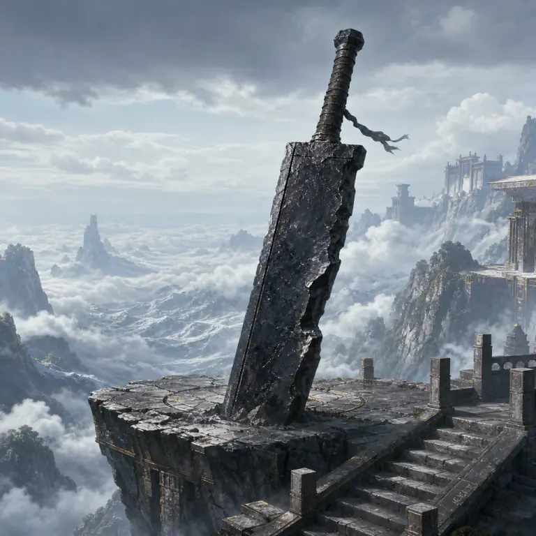 Mountain Sea Sword