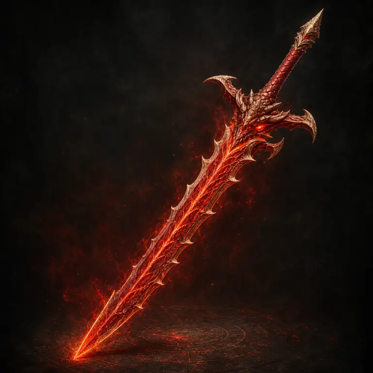 Red Dragon Sword
